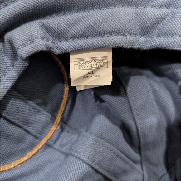 Patagonia "Root Revolution" Pigeon Blue Organic Embroidered Cap - Picture 5 of 7